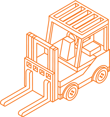 Illustration - Forklift